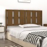 Tête de lit Marron miel 155,5x4x100 cm Bois massif de pin 614582614582