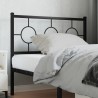 Tête de lit de remplacement métal noir 100 cm 614585614585