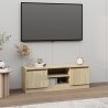 Meuble TV avec porte Chêne sonoma 102x30x36 cm 614587614587