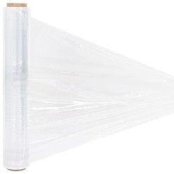 Film étirable 2 pcs transparent 17 μm 50 cm x 150 m 614591614591