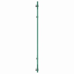 Crédence de cuisine 2 pcs Gris foncé 120 x 40 cm verre trempé 614622614622