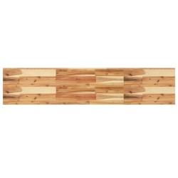 Dessus de table 120x30x4 cm rectangulaire bois massif d'acacia 614624614624