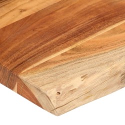 Dessus de table 110x80x3,8 cm rectangulaire bois massif acacia 614625614625