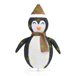 Décoration de Noël pingouin à LED Tissu de luxe 60 cm 614626614626