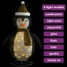 Décoration de Noël pingouin à LED Tissu de luxe 60 cm 614626614626