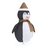 Décoration de Noël pingouin à LED Tissu de luxe 60 cm 614626614626
