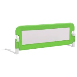 Barrière de sécurité de lit d'enfant Vert 120x42 cm Polyester 614628614628