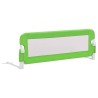 Barrière de sécurité de lit d'enfant Vert 120x42 cm Polyester 614628614628
