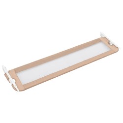 Barrière de sécurité de lit d'enfant Taupe 180x42 cm Polyester 614634614634