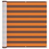 Écran de balcon Orange et marron 110 x 800 cm Tissu Oxford 614637614637