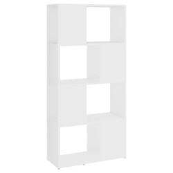 Bibliothèque/Séparateur de pièce blanc bois d'ingénierie 614639614639