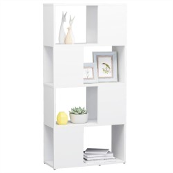 Bibliothèque/Séparateur de pièce blanc bois d'ingénierie 614639614639