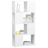 Bibliothèque/Séparateur de pièce blanc bois d'ingénierie 614639614639