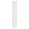 Bibliothèque/Séparateur de pièce blanc bois d'ingénierie 614639614639