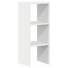 Bibliothèque empilable blanc 30x30x80 cm bois d'ingénierie 614640614640