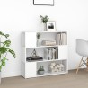 Bibliothèque/Séparateur de pièce Blanc 100x24x94 cm 614642614642