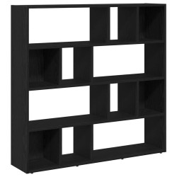Bibliothèque/Paravent de pièce en chêne noir 105 x 24 x 102 cm 614643614643