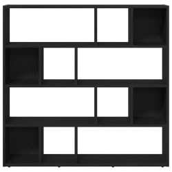 Bibliothèque/Paravent de pièce en chêne noir 105 x 24 x 102 cm 614643614643
