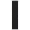 Bibliothèque/Paravent de pièce en chêne noir 105 x 24 x 102 cm 614643614643