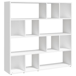 Bibliothèque/Cloison de séparation Blanc 105x24x102 cm 614644614644