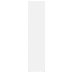 Bibliothèque/Cloison de séparation Blanc 105x24x102 cm 614644614644
