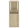Bibliothèque Chêne Sonoma 100x24x63 cm Bois d'ingénierie 614645614645
