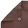 Écran de balcon Marron 90 x 200 cm Tissu Oxford 614646614646
