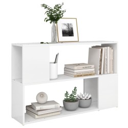 Bibliothèque Blanc 100x24x63 cm Bois d'ingénierie 614647614647