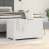 Boîte de rangement Blanc 80x40x45,5 cm Bois massif de pin 614661614661