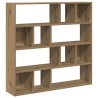 Bibliothèque/Séparateur de pièce chêne artisanal 105x24x102 cm 614666614666