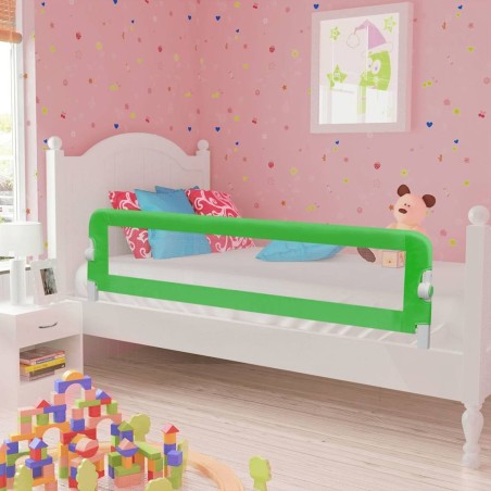 Barrière de lit pour enfants 150x42 cm Vert 614671614671