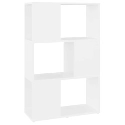 Bibliothèque/Séparateur de pièce Blanc 60x24x94 cm 614674614674