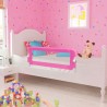 Barrière de lit pour enfants 102x42 cm Rose 614675614675