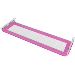 Barrière de lit de sécurité pour tout-petits 2pcs Rose 150x42cm 614679614679