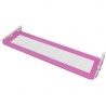 Barrière de lit de sécurité pour tout-petits 2pcs Rose 150x42cm 614679614679