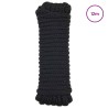 Corde de bateau 12 m 1.2 Noir Polyester 614682614682
