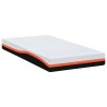 Matelas Blanc et Noir 100 x 200 cm Tissu jacquard 614683614683