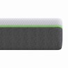 Matelas Blanc et Gris 80 x 200 cm Tissu jacquard 614687614687