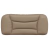 Coussin de tête de lit Hvar cappuccino 80 cm similicuir 614690614690