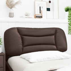 Coussin de tête de lit Hvar marron 100 cm similicuir 614692614692