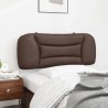 Coussin de tête de lit Hvar marron 100 cm similicuir 614692614692
