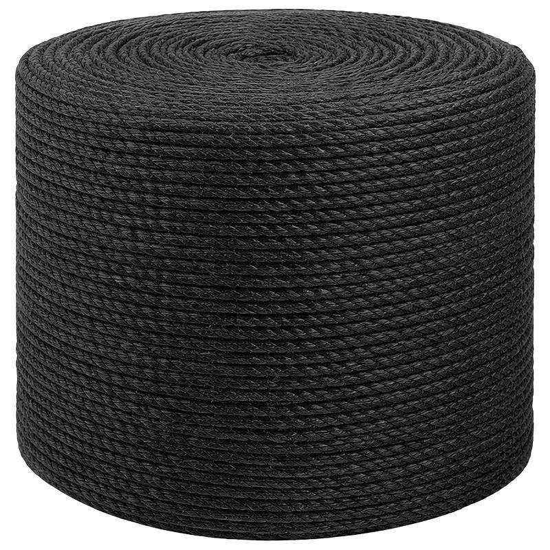 Corde en Jute 8 Noir Jute 100% Tossa 614706614706