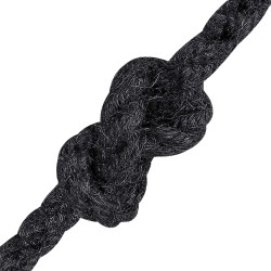 Corde en Jute 8 Noir Jute 100% Tossa 614706614706