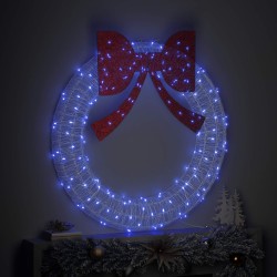 Couronne avec 150 LED Bleu 120 cm Acrylique 614707614707