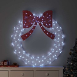 Couronne avec 150 LED Blanc froid 120 cm Acrylique 614708614708