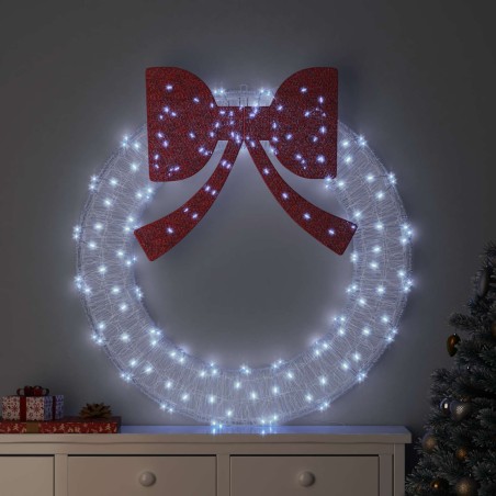 Couronne avec 150 LED Blanc froid 120 cm Acrylique 614708614708