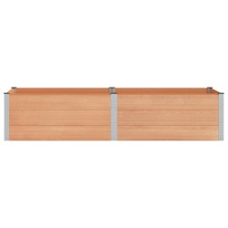Jardinière surélevée Marron 250 x 100 x 54 cm 614712614712