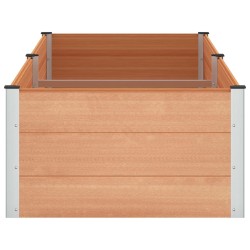 Jardinière surélevée Marron 250 x 100 x 54 cm 614712614712