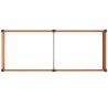 Jardinière surélevée Marron 250 x 100 x 54 cm 614712614712