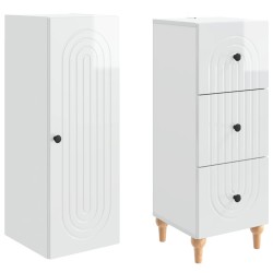 Ensemble de Meubles 2 pcs 33 x 34,5 x 90 cm Bois d'ingénierie 614714614714